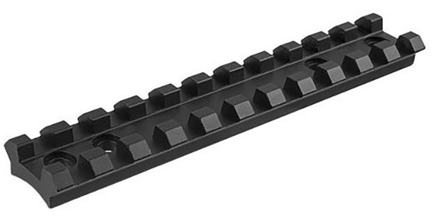 Picture of TruGlo TGTG8940A Picatinny Optic Rail  Matte Black Anodized