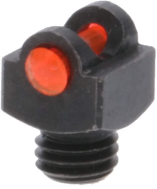 Picture of TruGlo TGTG954ER StarBrite Deluxe Bead  Black | Red Fiber Optic Front Sight 3mm Threads