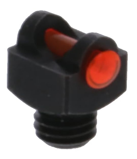 Picture of TruGlo TGTG954AR StarBrite Deluxe Bead  Black | Red Fiber Optic Front Sight 6-48" Threads