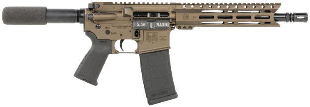 Picture of Diamondback DB1915K071 DB15 AR Pistol Carbine Length 5.56x45mm NATO 10" 30+1 Midnight Bronze Buffer Tube Stock