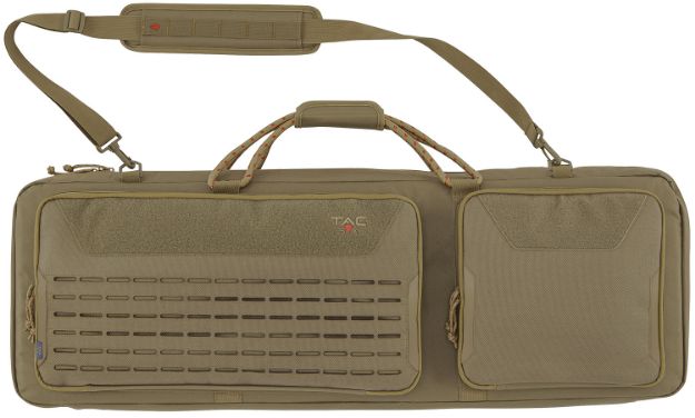 Picture of Tac Six 10828 Squad Tactical Case Coyote 600D Polyester Rifle