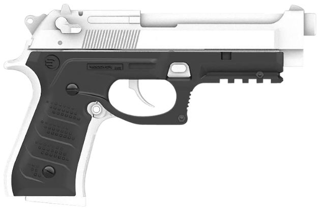 Picture of Recover Tactical BC2-01 Grip & Rail System  Black Polymer Picatinny for Most Beretta 92 & M9 Models