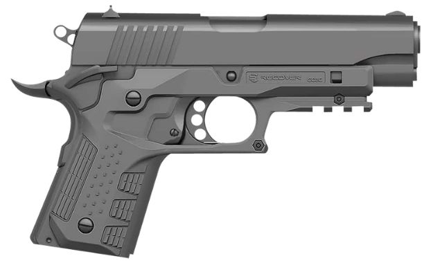 Picture of Recover Tactical CC3C-04 Grip & Rail System  Gray Polymer Picatinny for Compact 1911