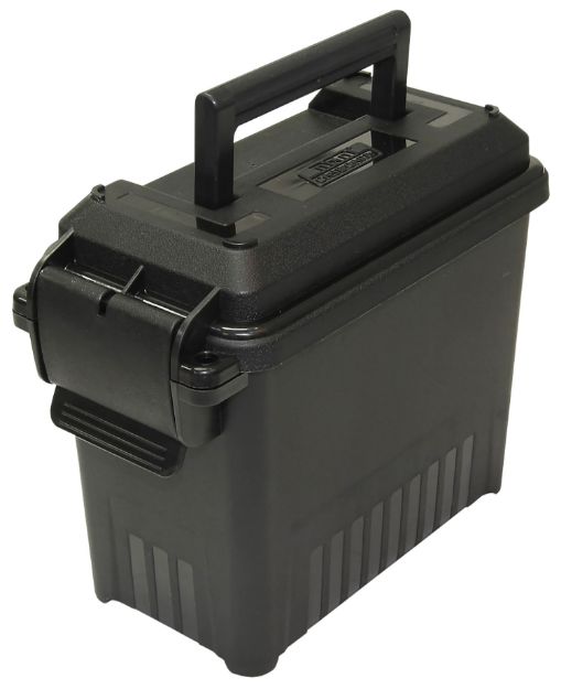 Picture of MTM Case-Gard AC1540 Ammo Can Mini Multi-Caliber Black Polypropylene