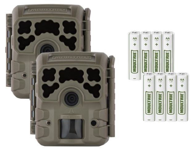 Picture of Moultrie MCG14074 Micro-32i Kit Green 32MP Resolution MicroSD Card Slot/Up to 32GB Memory 2 Pack