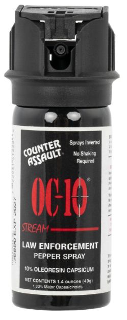 Picture of Counter Assault 15067015 Fogger  Capsaicin Range 8-10 ft Black