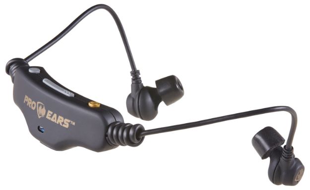 Picture of Pro Ears PEEBHTBTBLK Stealth 28 HTBT 28 dB Behind The Head, Bluetooth Connectivity, Black