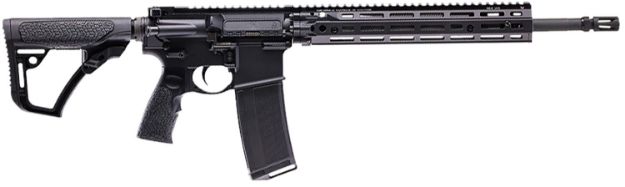 Picture of Daniel Defense 0219110750047 DD4 RIII 5.56x45mm NATO 16" 30+1, Black, OEM Stock & Grip, 12.50" M-Lok Handgaurd, Ambi Controls