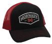 Picture of Hornady 99214 Established Mesh Cap Black Red Structured