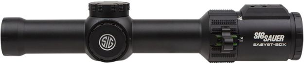 Picture of Sig Sauer Electro-Optics SOEBDX61101 Easy6-BDX  Black 1-6x 24mm 30mm Tube Illuminated BDX-R2 Digital w/194 LEDs Reticle Features Ballistic Data Xchange