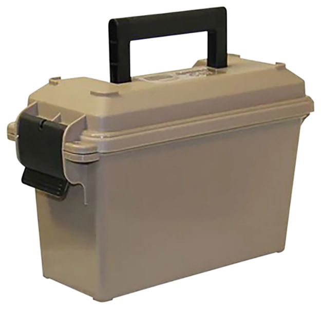 Picture of MTM Case-Gard AC1572 Ammo Can Mini Multi-Caliber Flat Dark Earth Polypropylene