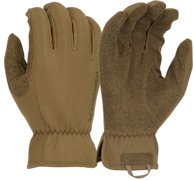 Picture of Pyramex VGTG20TM Operator Gloves Medium-Duty Brown Synthetic Leather Medium