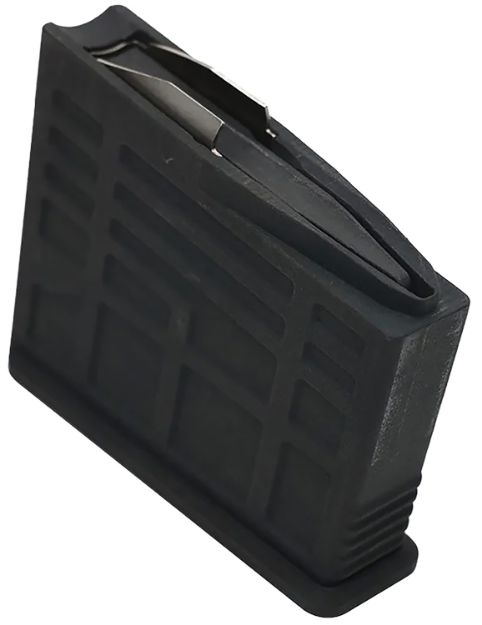 Picture of Barrett 19211 MRAD Replacement Magazine 5rd 375 EnABELR Black Polymer