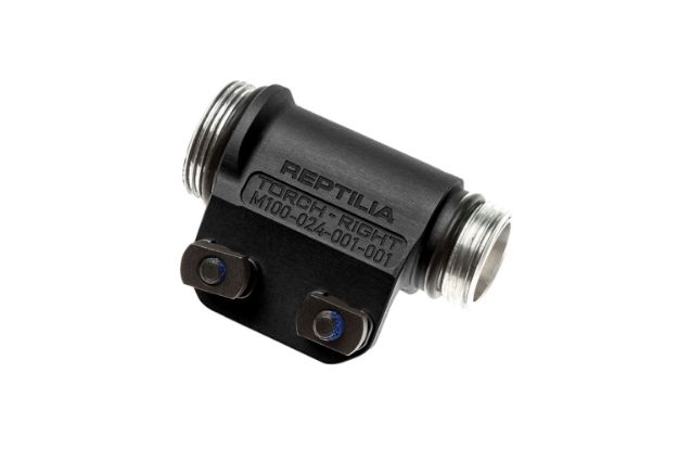 Picture of Reptilia LLC 100043 Torch  Black Anodized 3V/CR123 Right Side