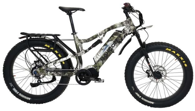 Picture of Bakcou E-bikes B-SR19-KRY-B25 Storm 25 Jager Kryptek Altitude Large 19" Frame, Rohloff E-14 (500/14) Speed Hub Bafang M620 Ultra Motor