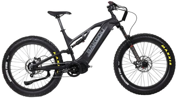 Picture of Bakcou E-bikes B-SCJ19-B21 Scout Jager Matte Black 19" Frame, Rohloff E-14 (500/14) Speed Hub BafangUltra Mid-Drive Motor