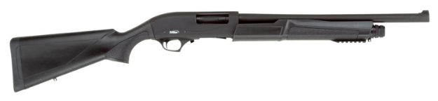 Picture of TriStar 23160 Cobra III Tactical Pump 12 Gauge 18.50" 5+1 3" Black Rec/Barrel Black Synthetic Stock Right Hand (Full Size) Includes 1 Cylinder MobilChoke