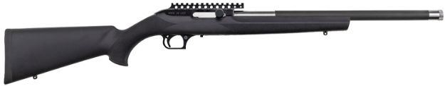 Picture of Magnum Research SBA17HMH Magnum Lite  17 HMR 19" Black Steel Threaded Barrel, Black Fixed Hogue OverMolded Stock