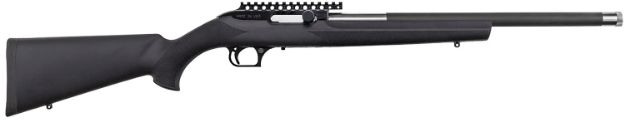 Picture of Magnum Research SBA22WMH Magnum Lite  22 WMR 9+1 19" Black Threaded Barrel, Black Anodized Picatinny Rail Aluminum Receiver, Black Polymer Hogue OverMolded Stock