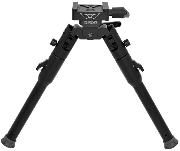 Picture of Warne 7912M Lite Bipod Skyline Matte Black 6.5"-11.15", Aluminum, ARCA