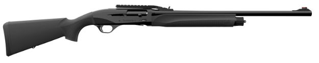 Picture of Retay USA GORSLBLK24 Gordion  Slug 12 Gauge 3" 4+1 24" Black Vent Rib Barrel, Stainless Aluminum Receiver, Fixed w/Pistol Grip Black Synthetic Stock