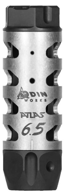 Picture of Odin Works MBATLAS6.5 Atlas Compensator 5/8-24 Threads 3" OAL 1" Diameter 6.5 Grendel