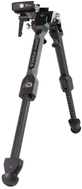 Picture of Odin Works BPPRIZMARCABLK Precision Bipod Arca Black 4.0"-14.50" 6061 Aluminum/303 Stainless Steel