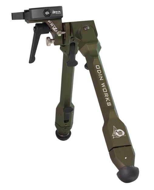 Picture of Odin Works BPPRIZMARCARG Precision Bipod Arca Ranger Green 4.0"-14.50" 6061 Aluminum/303 Stainless Steel