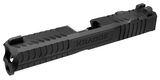 Picture of CMC Triggers SLD193GRMR Kragos  Compatible w/Glock 19 Gen3 RMR Cut Black DLC 17-4 Stainless Steel