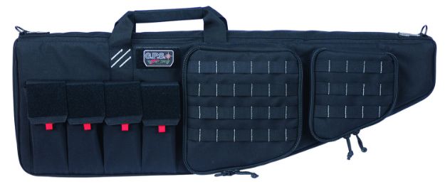 Picture of GPS Bags T35ARB Tactical AR Case 35" Black 1000D Nylon with Mag & Storage Pockets, Lockable Zippers, External Handgun Pocket & DuPont Teflon Coating