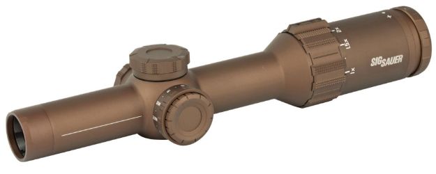 Picture of Sig Sauer Electro-Optics SOT61239 Tango6T  Flat Dark Earth 1-6x24mm 30mm Tube Illuminated DWLR6 Reticle