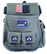 Picture of GPS Bags 1093CSP Deluxe Double Shotshell Pouch Olive Polyester Waist Mount 30-52" Belt