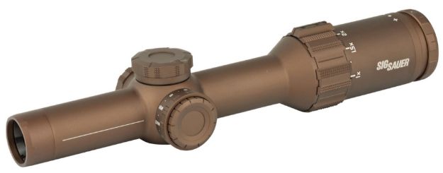 Picture of Sig Sauer Electro-Optics SOT61230 Tango6T  Flat Dark Earth 1-6x24mm Illuminated Hellfire SVPS Reticle