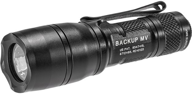 Picture of SureFire E1BMV E1B BackUp Max Vision  Black Anodized 5/400 Lumens White LED