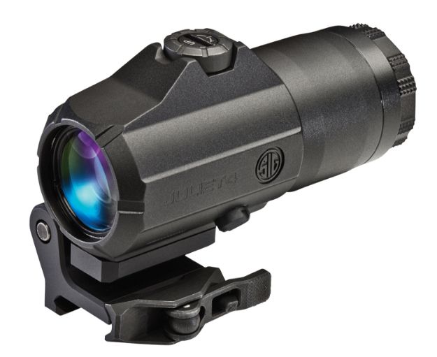 Picture of Sig Sauer Electro-Optics SOJ41001 Juliet4 Magnifier Black 4 x 24 mm