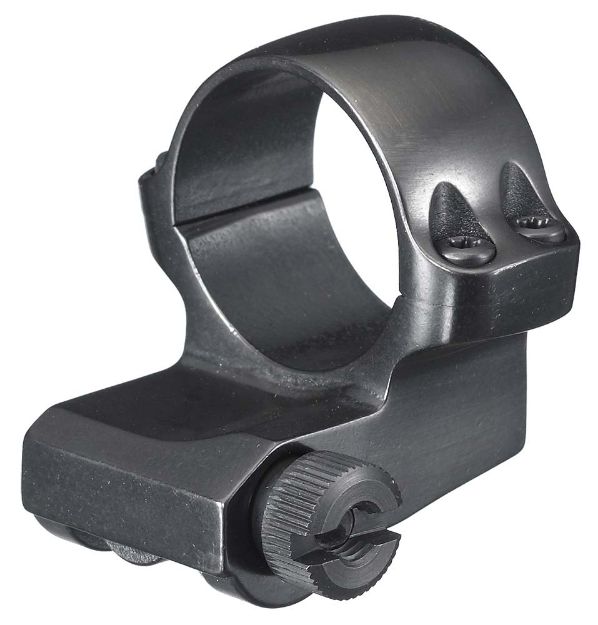 Picture of Ruger 90276 4BO Offset Scope Ring  Matte Black 1" Medium