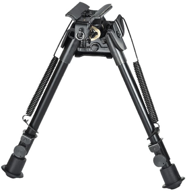 Picture of Champion Targets 40635 Pivot Bipod 6-9" W/Cant & Traverse Black Metal