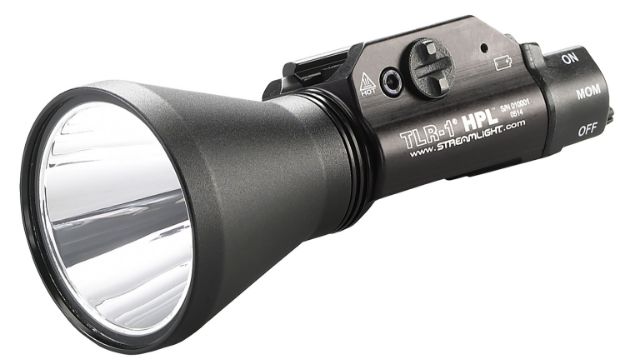 Picture of Streamlight 69216 TLR-1 HPL Gun Light  Black Anodized 1,000 Lumens White LED