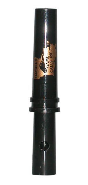 Picture of Haydel's Game Calls VTM90 Variable Tone  Open Call Double Reed Mallard Hen Sounds Attracts Ducks Black Acrylic