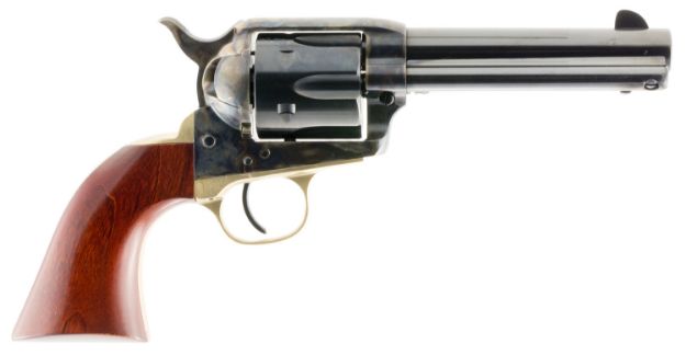 Picture of Taylors & Company 550526 Ranch Hand  357 Mag Caliber with 4.75" Blued Finish Barrel, 6rd Capacity Blued Finish Cylinder, Color Case Hardened Finish Steel Frame & Walnut Grip