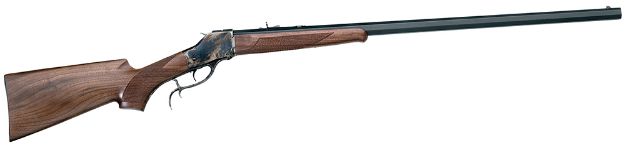 Picture of Taylors & Company 210155 High Wall Sporting 45-70 Gov Caliber with 1rd Capacity, 32" Barrel, Color Case Hardened Metal Finish & Walnut Stock Right Hand (Full Size)