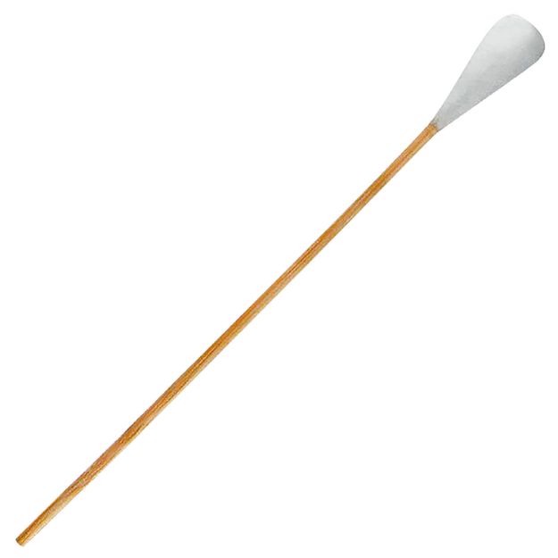 Picture of RamRodz 45075 Barrel & Breech Cleaning Swabs 45 Cal Handgun Firearm Cotton/Bamboo 8" Long 100 Per Pkg