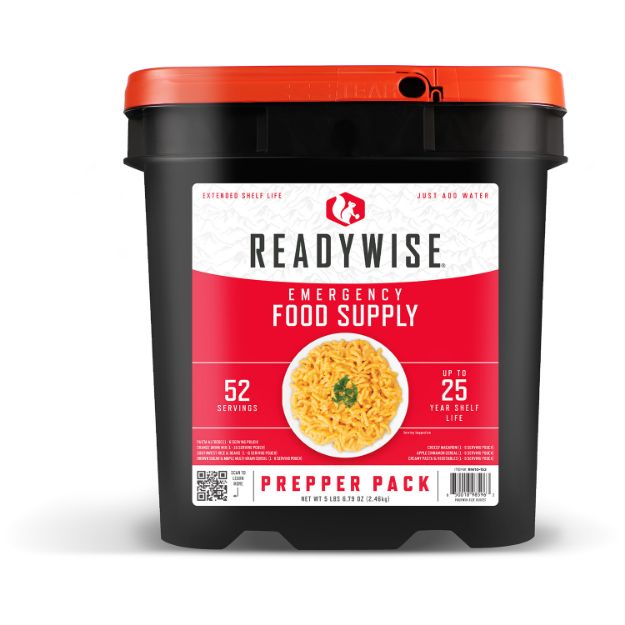 Picture of ReadyWise RW01152 Emergency Supplies Freeze Dried Prepper Pack 52 Servings Per Bucket