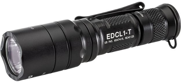 Picture of SureFire EDCL1T Everyday Carry Light 1  Black Anodized 5/500 Lumens White LED