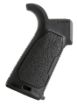 Picture of Strike AROMPG15 AR Enhanced Pistol Grip 15 Degrees AR Platform Black Rubber