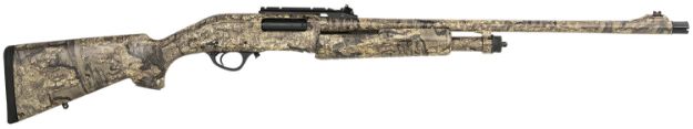 Picture of Escort HEFH1224TRTB Field Hunter Turkey Full Size 12 Gauge Pump 3" 4+1 24" Realtree Timber Steel Barrel, Grooved Aluminum Receiver, Fixed Realtree Timber Synthetic Stock, Right Hand