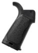 Picture of Strike AROMPG25 AR Enhanced Pistol Grip 25 Degrees AR Platform Black Rubber