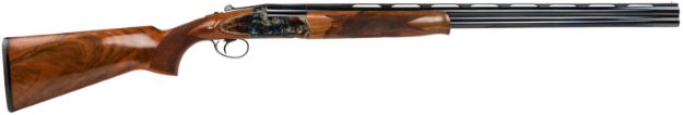 Picture of Dickinson OP2028 Plantation  20 Gauge with 28" Black Barrel, 3" Chamber, 2rd Capacity, Color Case Hardened Metal Finish & Oil Turkish Walnut Fixed Pistol Grip Stock Right Hand (Full Size)