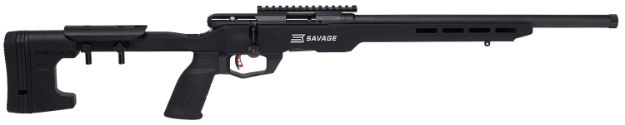 Picture of Savage Arms 70548 B22 Precision Bolt Action 22 WMR Caliber with 10+1 Capacity, 18" Barrel, Matte Black Metal Finish & Adjustable MDT ACC Aluminum Chassis Matte Black Stock Right Hand (Full Size)