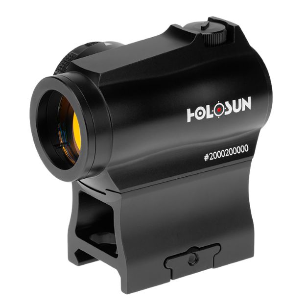 Picture of Holosun HS503R 503  Black Anodized 1 x 20 mm 2 MOA Red Dot/65 MOA Circle Multi Reticle